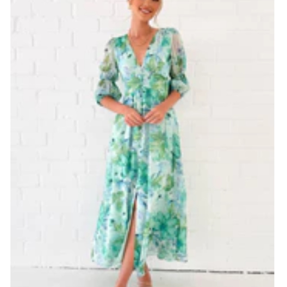 Gingham and heels dress never worn tags still on